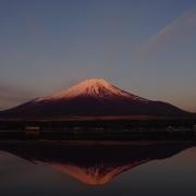 この時期の富士山の風景
