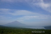 パノラマ台から今朝の富士山