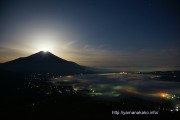 明神山からパール富士