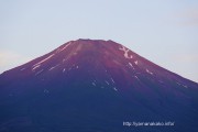 6月28日朝の富士山