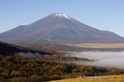 パノラマ台の上から望む富士山