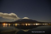 十三夜の富士山