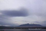富士山の吊し雲