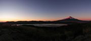 初日の出と初富士そして山中湖
