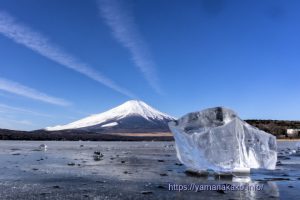 ɹξɹٻλice on ice with Mt.Fuji