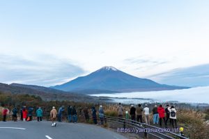 パノラマ台から富士山を望む