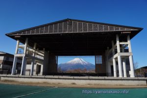 額に入った富士山のよう