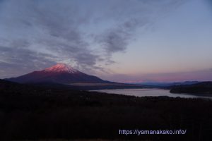 パノラマ台からの紅富士