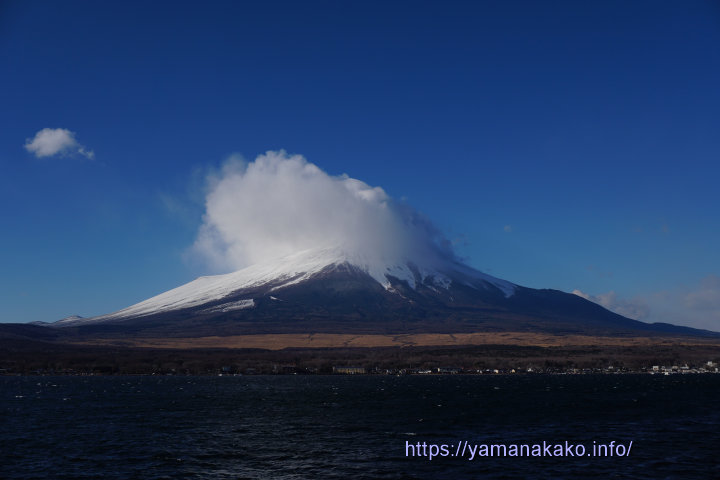 富士山のもくもく雲