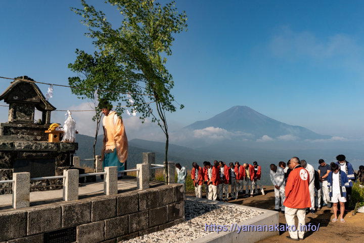 山中諏訪神社奥宮祭