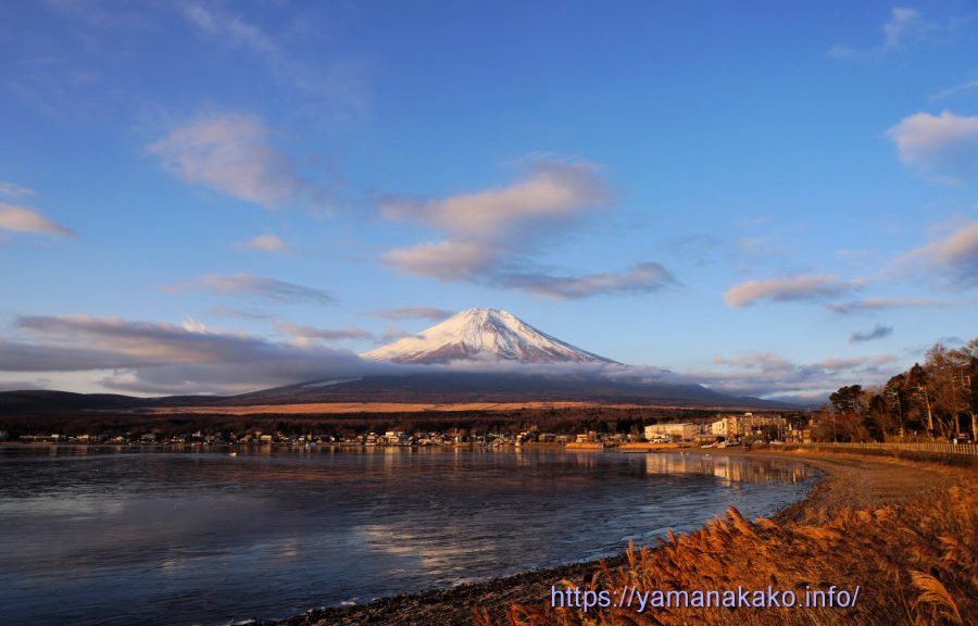 朝の富士山