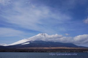 10時頃に見えた富士山