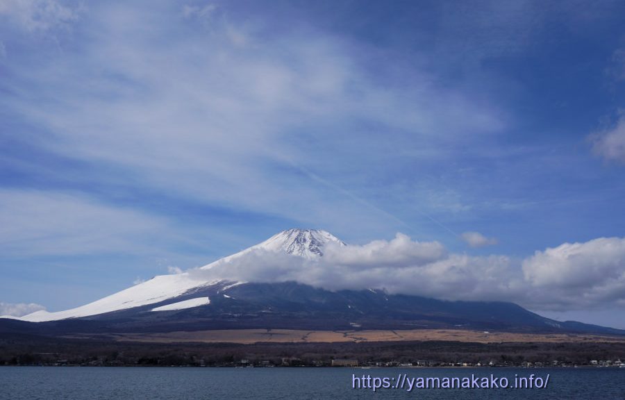 10時頃に見えた富士山