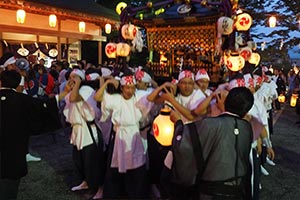 山中諏訪神社 山中明神例大祭 安産祭り2015