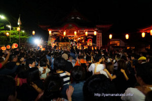 山中諏訪神社 山中明神例大祭 安産祭り2018