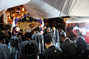 山中諏訪神社 山中明神例大祭 安産祭り2021