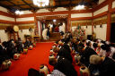 山中諏訪神社 山中明神例大祭 「安産祭り」2022　本殿にて例大祭式
