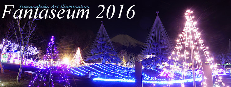 2016年 山中湖アートイルミネーション ファンタジウム