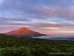 久しぶりに赤富士が見られました 25年6月27日撮影