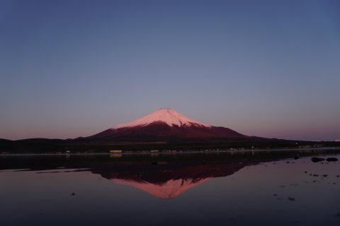 5/3、紅富士の逆さ富士