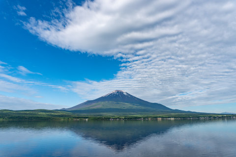 6/7、すっきりときれいな富士山