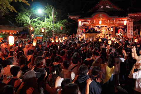 9/5、山中諏訪神社例大祭 安産祭り