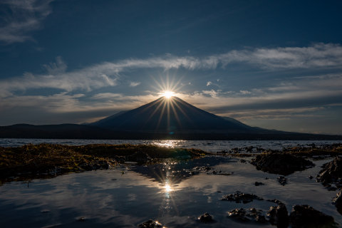 10/29、ダブルダイヤモンド富士